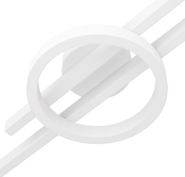 Eglo 900952- Plafoniera dimmerabile RGBW AMANDOLO 23,5W/230V bianco + +TC