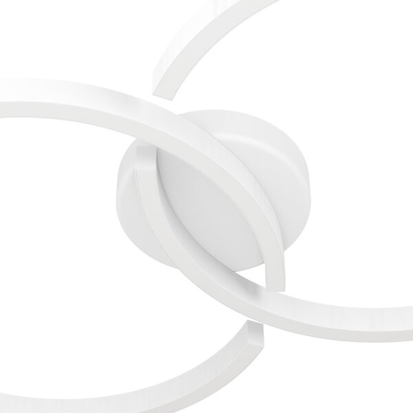 Eglo 900954 -Plafoniera LED RGBW dimmerabile AMANDOLO 19,5W/230V bianco + +TC