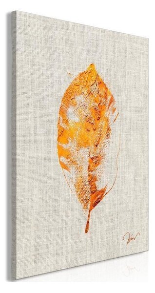 Quadro - Golden Flora (1 Part) Vertical