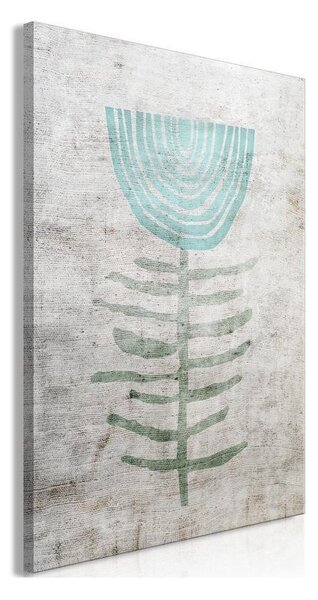 Quadro - Blue Lily (1 Part) Vertical