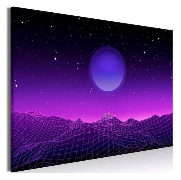 Quadro - Futuristic landscape 2 (1 Part) Wide