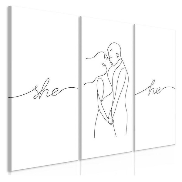 Quadro - Love Triptych (3 Parts)