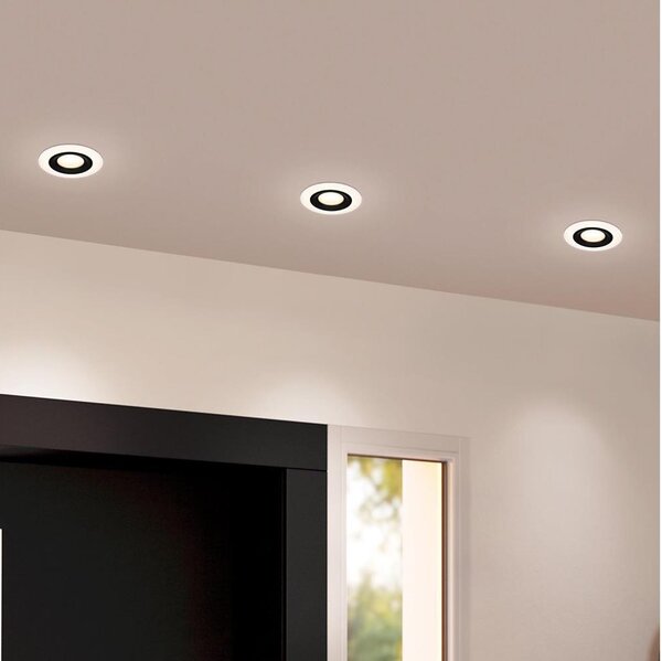 Eglo 900915 - Set di 3 faretti LED da incasso CALONGE 3xLED/4,8W/230V nero
