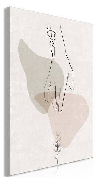 Quadro - Delicate Touch (1 Part) Vertical