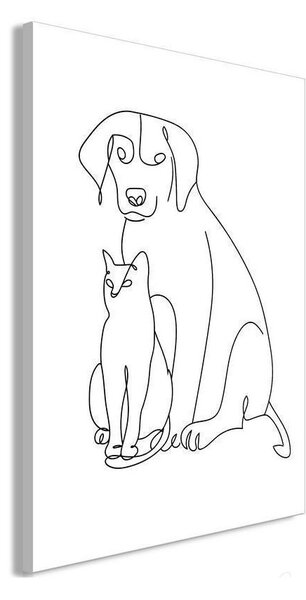 Quadro - Best Friends (1 Part) Vertical