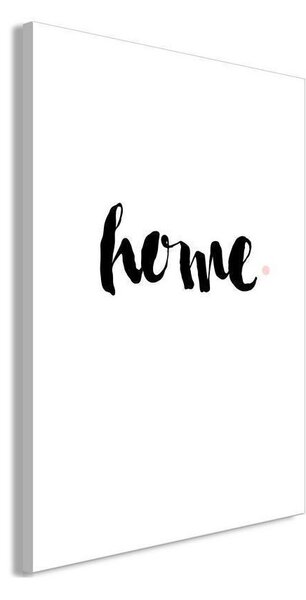 Quadro - Home and Dot (1 Part) Vertical