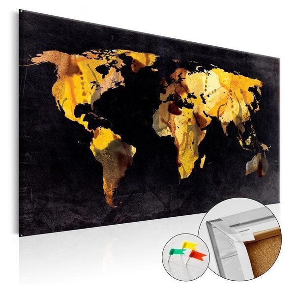 Quadro di sughero - If the World were a desert
