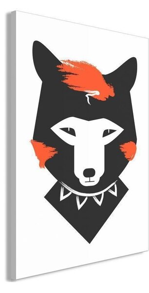 Quadro - Polite Fox (1 Part) Vertical