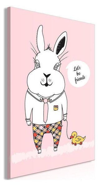Quadro - Rabbits Friend (1 Part) Vertical