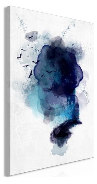 Quadro - Blue Memory (1 Part) Vertical