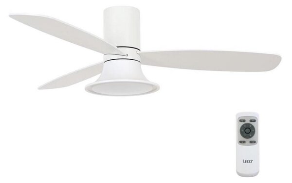 Lucci Air 210661-LED Ventilatore dimmerabile FLUSSO 1xGX53/18W/230V legno/white+RC