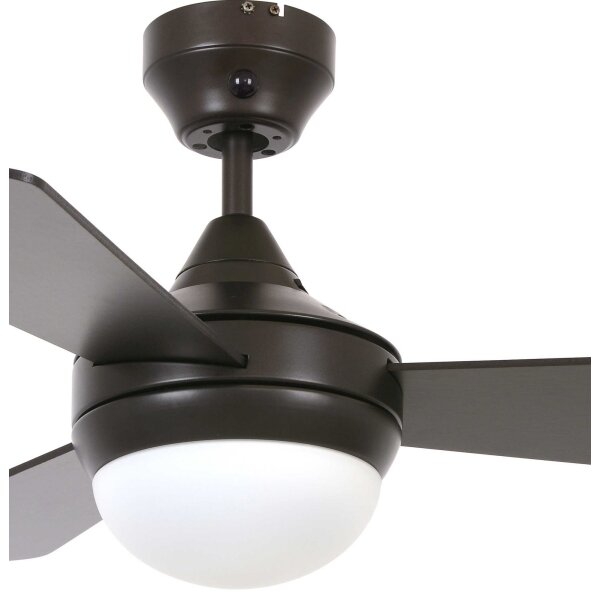 Lucci Air 512311 - Ventilatore da soffitto AIRLIE HUGGER 2xE27/15W/230V marrone + +TC