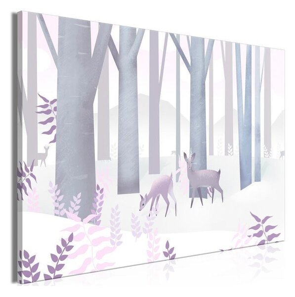 Quadro - Fairy-Tale Forest (1 Part) Vertical - Second Variant