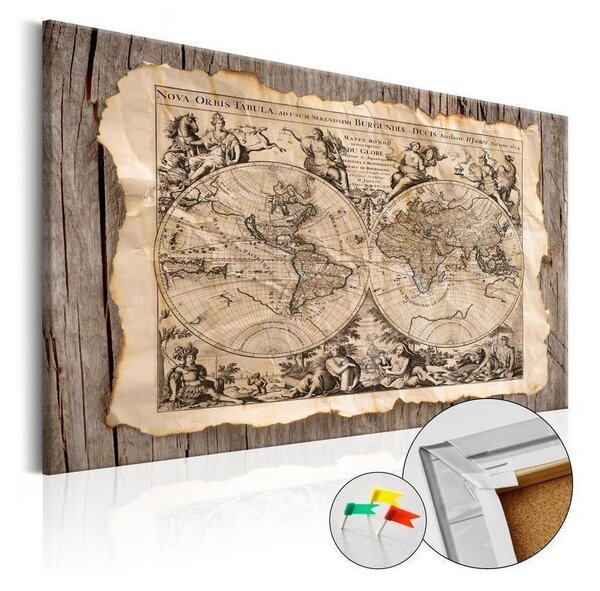 Quadro di sughero - Map of the Past