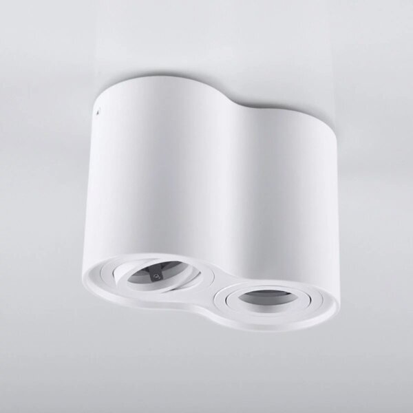 Faretto HADAR 2xGU10/10W/230V bianco