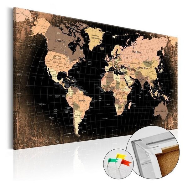 Quadro di sughero - Planet Earth