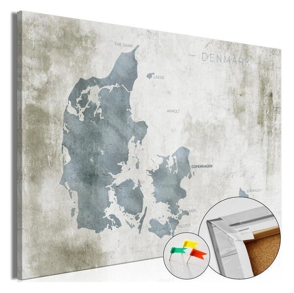 Quadro di sughero - Scandinavian Blue