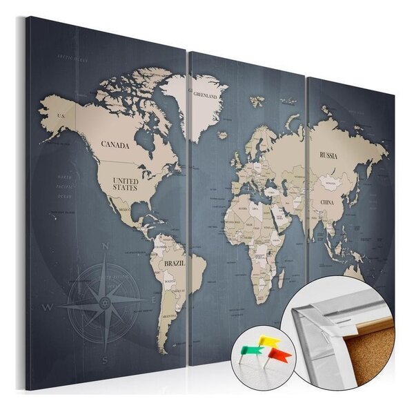 Quadro di sughero - Anthracitic World