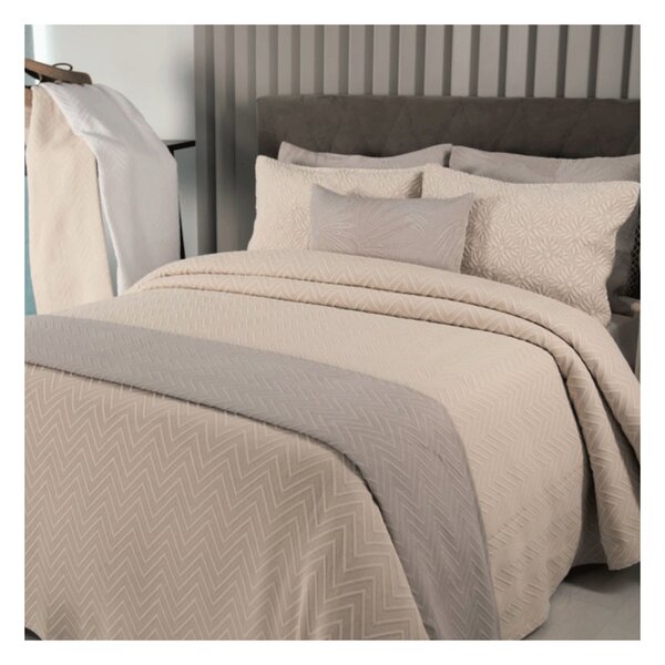 Copriletto estivo Botticelli Home Terni in cotone jacquard