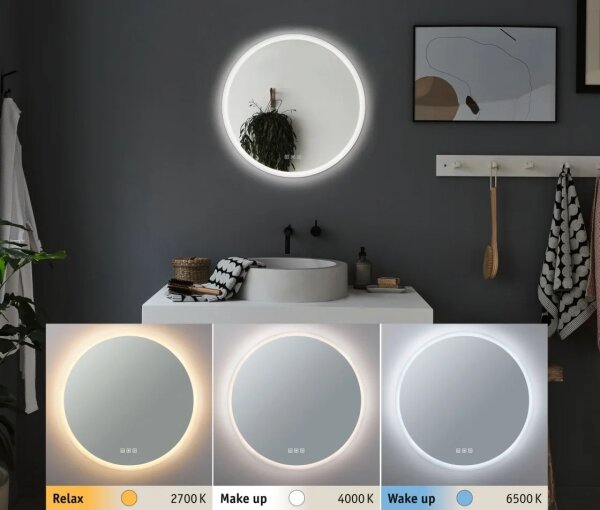 Paulmann 78952- LED/21W IP44 Dimmerabile bagno retroilluminato specchio MIRA 230V