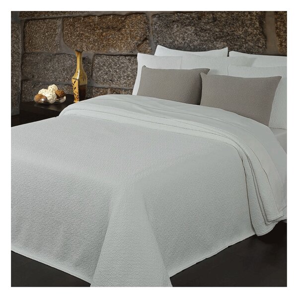 Copriletto matrimoniale Botticelli Home Sara in cotone jacquard