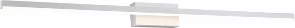 Applique LED da bagno Linea bianca 14W, bianco neutro 980 lm, plastica, dimensioni: 7x100x8 cm, IP44, Reality