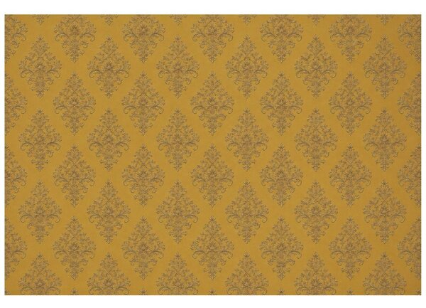Carta da parati – Ornamento vintage dorato