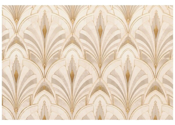 Carta da parati – Geometrie Art Déco di lusso