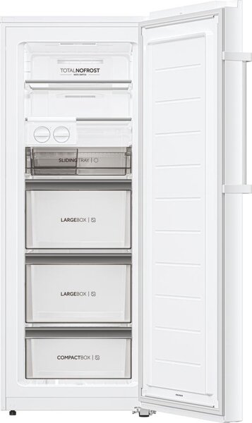 Haier Congelatore a Cassetti Verticale Capacit 226 Litri No Frost Classe energetica D Capacit di Congelamento 16 Kg/24h colore Bianco - H4F226WDH1