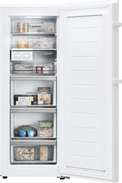 Haier Congelatore a Cassetti Verticale Capacit 226 Litri No Frost Classe energetica D Capacit di Congelamento 16 Kg/24h colore Bianco - H4F226WDH1