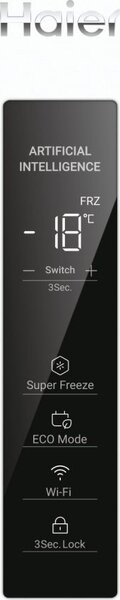 Haier Congelatore a Cassetti Verticale Capacit 226 Litri No Frost Classe energetica D Capacit di Congelamento 16 Kg/24h colore Bianco - H4F226WDH1