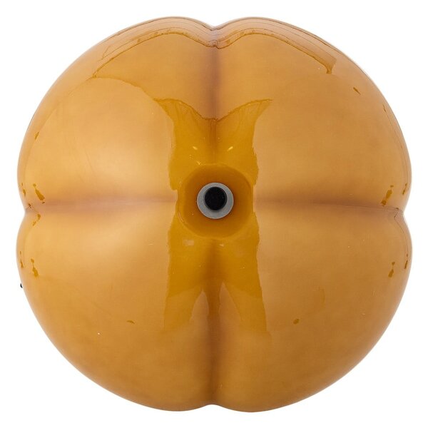 Lampada da tavolo giallo ocra con paralume in vetro (altezza totale 46,5 cm) Kinoko – Bloomingville