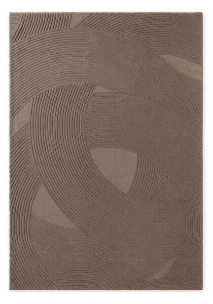 Tappeto marrone in lana 120x170 cm Kensington Victoria – Ted Baker