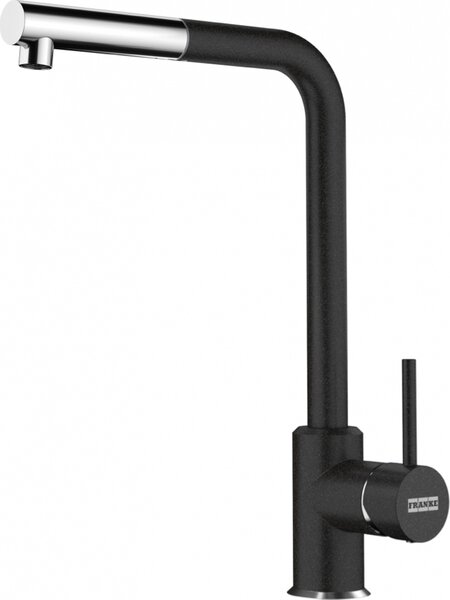 Franke Miscelatore Cucina con Doccetta estraibile Rubinetto Monocomando colore Nero e Cromo - 115.0668.279 Sirius