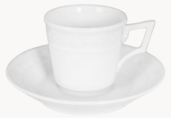 Set di 2 tazzine con piattino Kurland