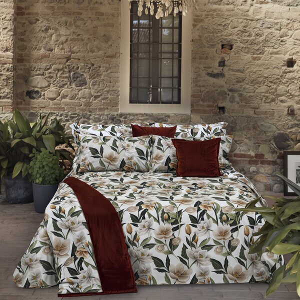 Completo Lenzuola MATRIMONIALE - 250X290 175X205 2 FEDERE 50X80 Kobus VERDE Percalle Caleffi