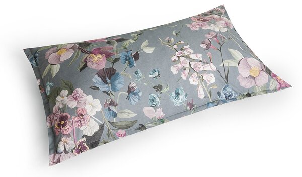 Copripiumino Con Federe MATRIMONIALE - 255X255 2 FEDERE50X80 Helleborus AVIO Percalle Caleffi