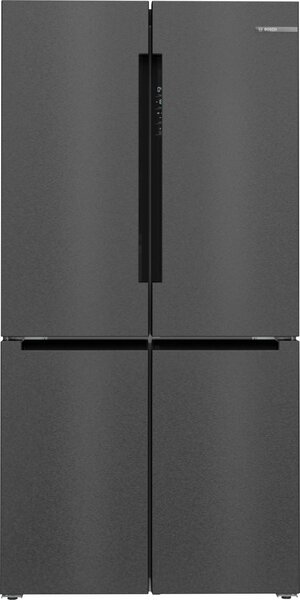 Bosch Frigorifero Americano Side by Side 605 Litri Classe E Total No Frost colore Black Stainless Steel serie 6 - KFN96AXEA