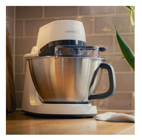 Kenwood Impastatrice Planetaria Multifunzione Capacit Ciotola 4,3 Litri Potenza 100W colore Bianco/Inox - 0W20010124