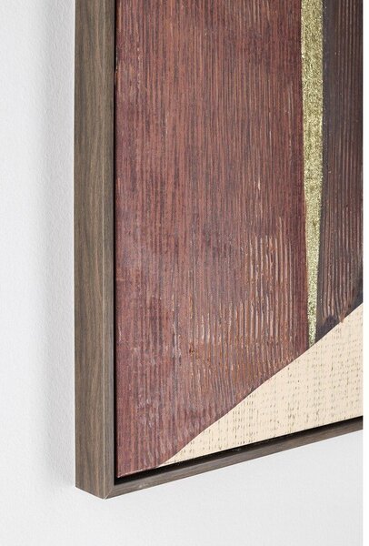 Dipinto stampato/con elementi dipinti a mano con cornice inclusa/dipinto su tela 83x123 cm Gallery – Bizzotto