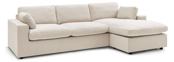 Divano angolare beige Belair – Bobochic Paris