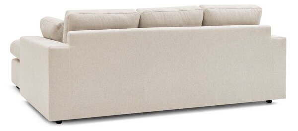 Divano angolare beige Belair – Bobochic Paris