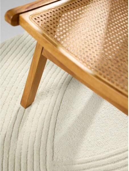 Tappeto color crema in lana 200x300 cm Kensington Victoria – Ted Baker