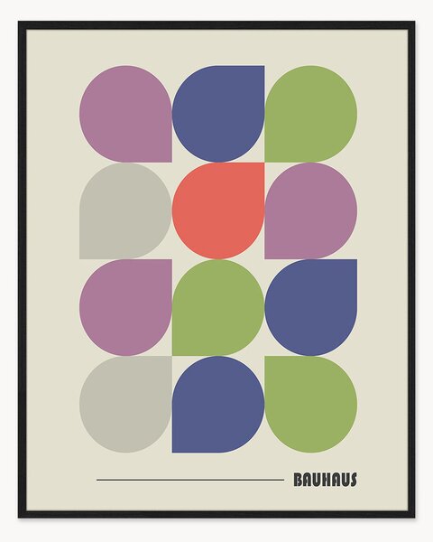 Stampa digitale incorniciata Bauhaus Poster
