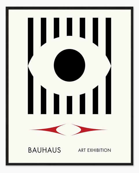 Stampa digitale incorniciata Bauhaus Art Exhibition