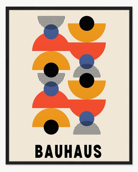 Stampa digitale incorniciata Bauhaus