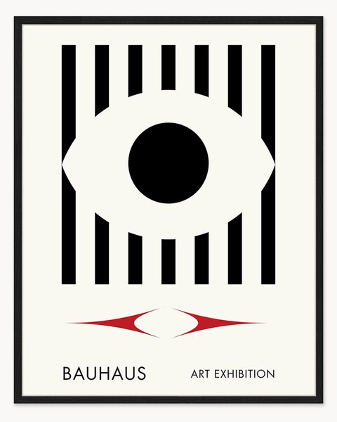 Stampa digitale incorniciata Bauhaus Art Exhibition