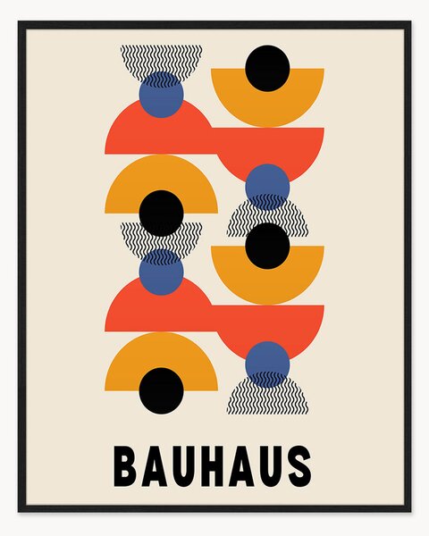 Stampa digitale incorniciata Bauhaus