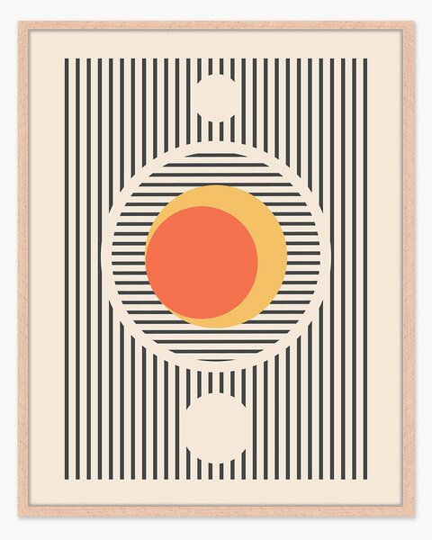 Stampa digitale incorniciata Creative Bauhaus