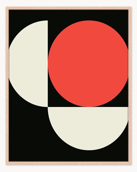 Stampa digitale incorniciata Bauhaus Inspiration